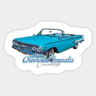 1960 Chevrolet Impala Convertible Sticker